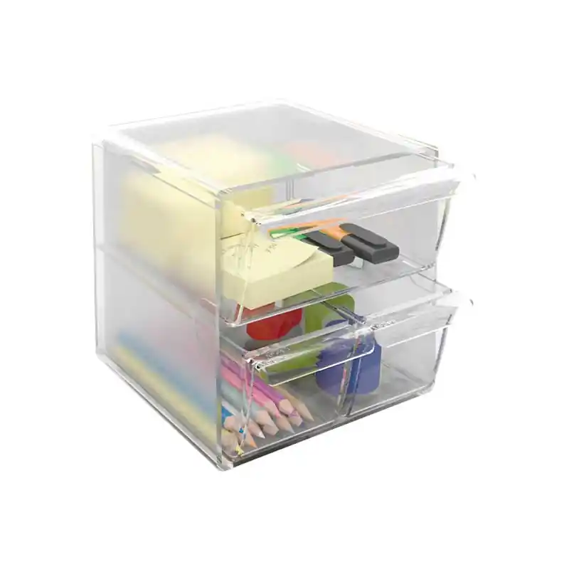 Mejor Calidad ARCHICUBO ARCHIVO 2000 1 CAJON GRANDE Y DOS PEQUEÑOS - Cristal