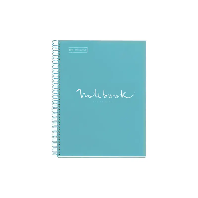 Ordenar Ahora Mismo CUADERNO MIQUEL RIUS NOTEBOOK 1 POLIPROPILENO "EMOTIONS" 80h A4 5x5 PASTEL - Azul cielo