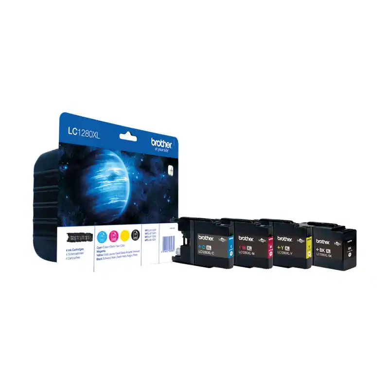 INKJET ORIGINAL BROTHER LC1280XL - Negro/Cian/Magenta/Amarillo Pago Seguro