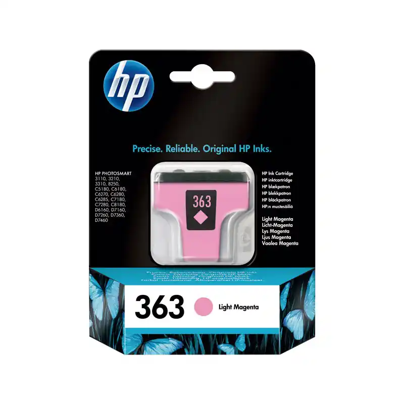 Oferta Limitada CARTUCHO DE TINTA ORIGINAL HP 363 - Magenta claro