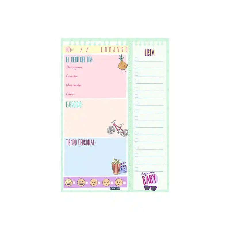 Compra Hoy PLANIFICADOR FINOCAM A5 "TALKUAL: PERSONAL" DÍA PÁGINA CASTELLANO