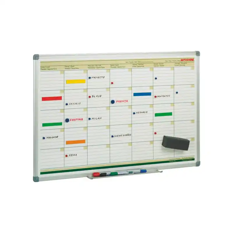 Precio Rebajado PIZARRA FAIBO PARA PLANIFICACIÓN MENSUAL 60×90 cm