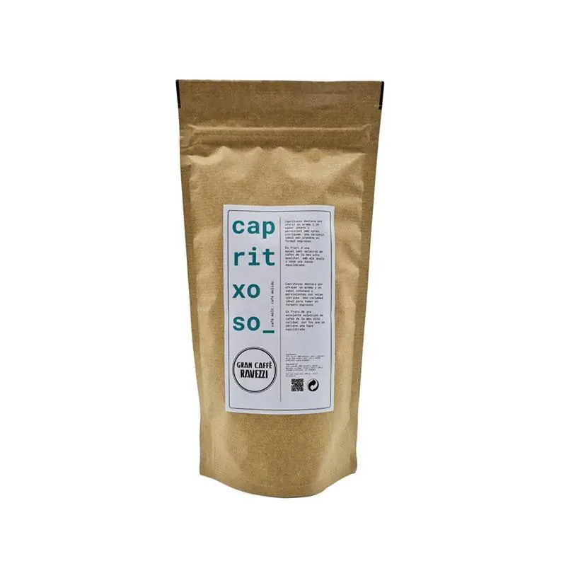Mejor Calidad BOLSA CAFÉ MOLIDO RAVEZZI CAPRITXOSO 250gr