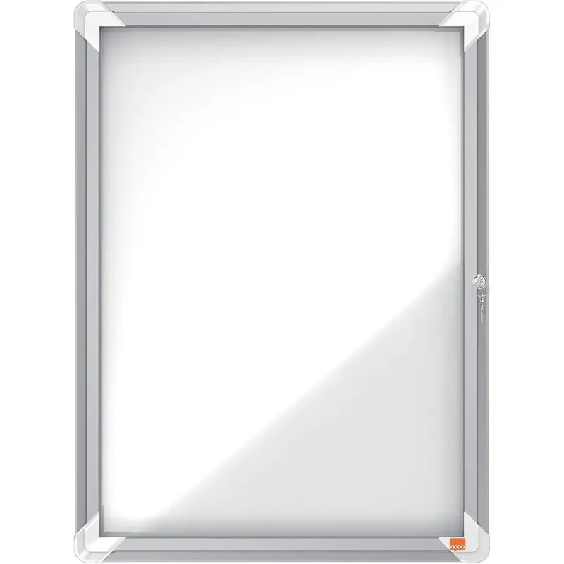 Promoción VITRINA NOBO CON FONDO DE METAL 69x53cm