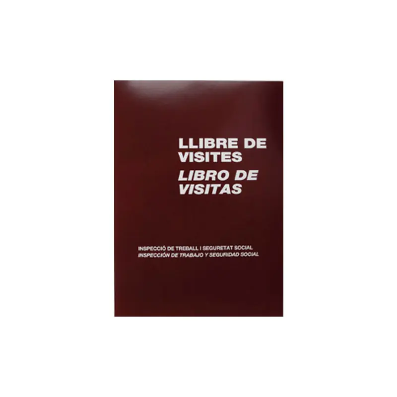 LIBRO DE VISITAS MIQUEL RIUS BILINGÜE Novedad
