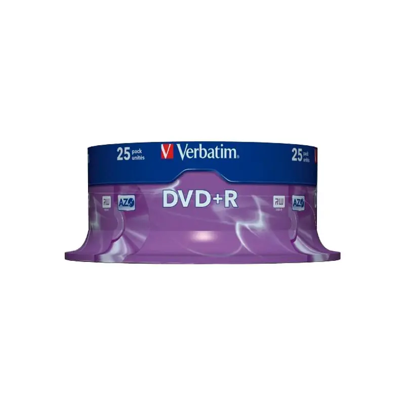 Devolución Gratuita BOBINA 25 DVD+R 16X 4.7GB ADVANCED AZO