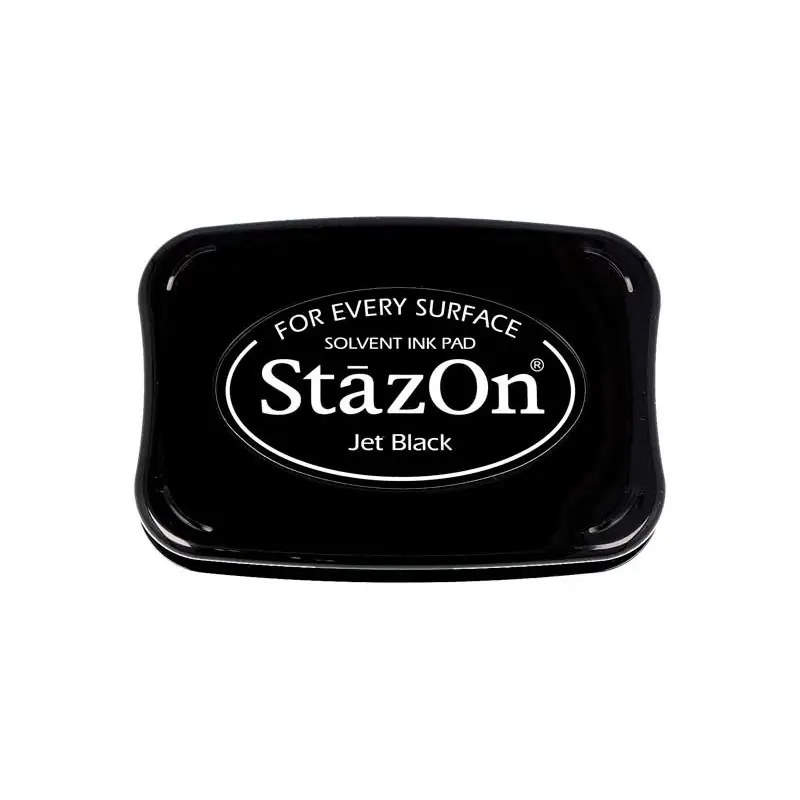 Entrega Rápida ALMOHADILLA DE TINTA MULTISUPERFICIE 95x65mm - Negro