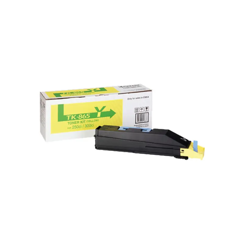 Precio De Fábrica TÓNER ORIGINAL KYOCERA TK865 - Amarillo