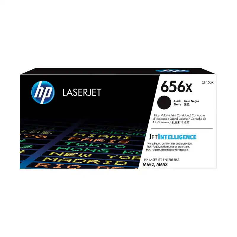 Moderno CARTUCHO DE TÓNER ORIGINAL LASERJET HP 656X DE ALTA CAPACIDAD - Negro XL