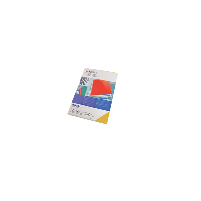 Últimas Unidades PACK 100 CUBIERTAS GBC CROMO - Negro