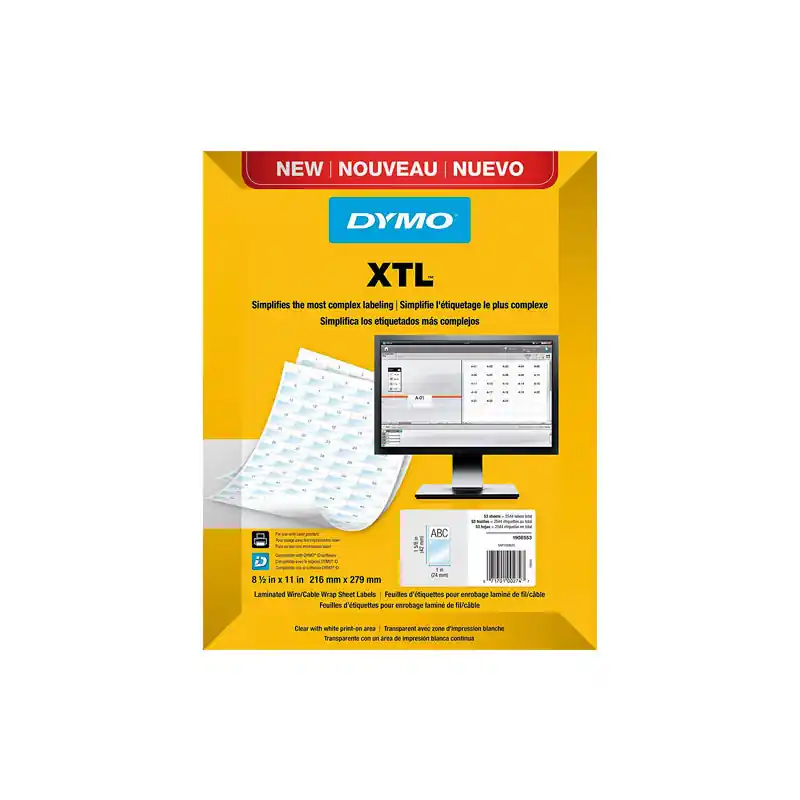 Precio De Oferta CINTA ROTULAR DYMO XTL 24 x 42mm