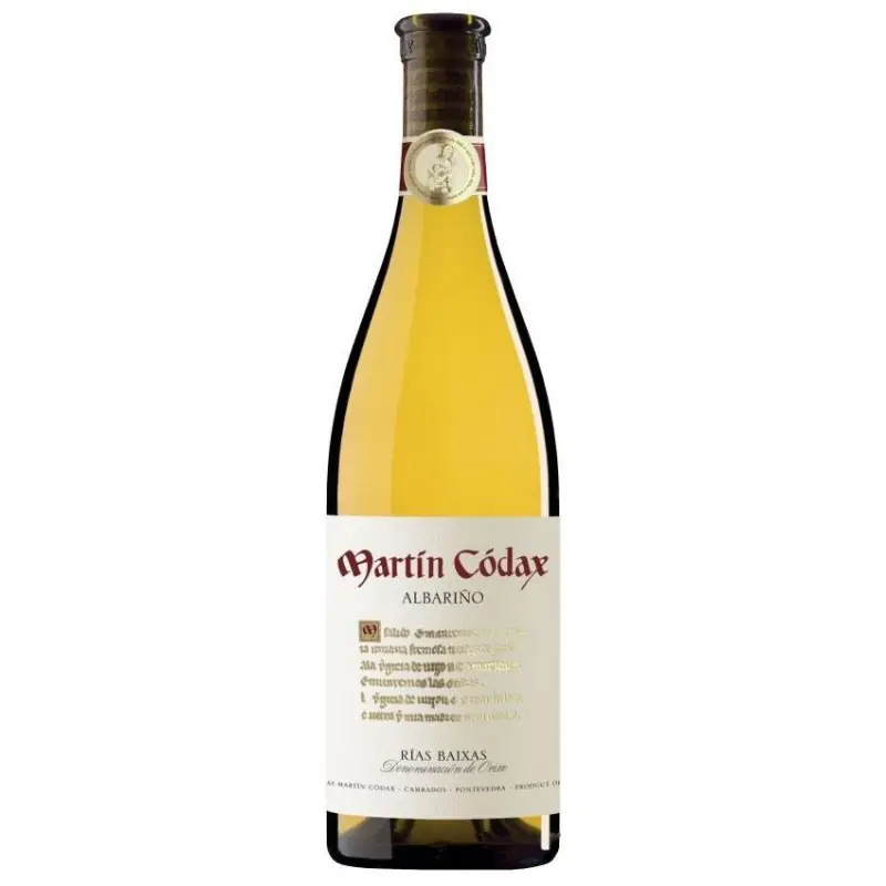 BOTELLA VINO BLANCO "MARTÍN CODAX" 75cl Auténtico