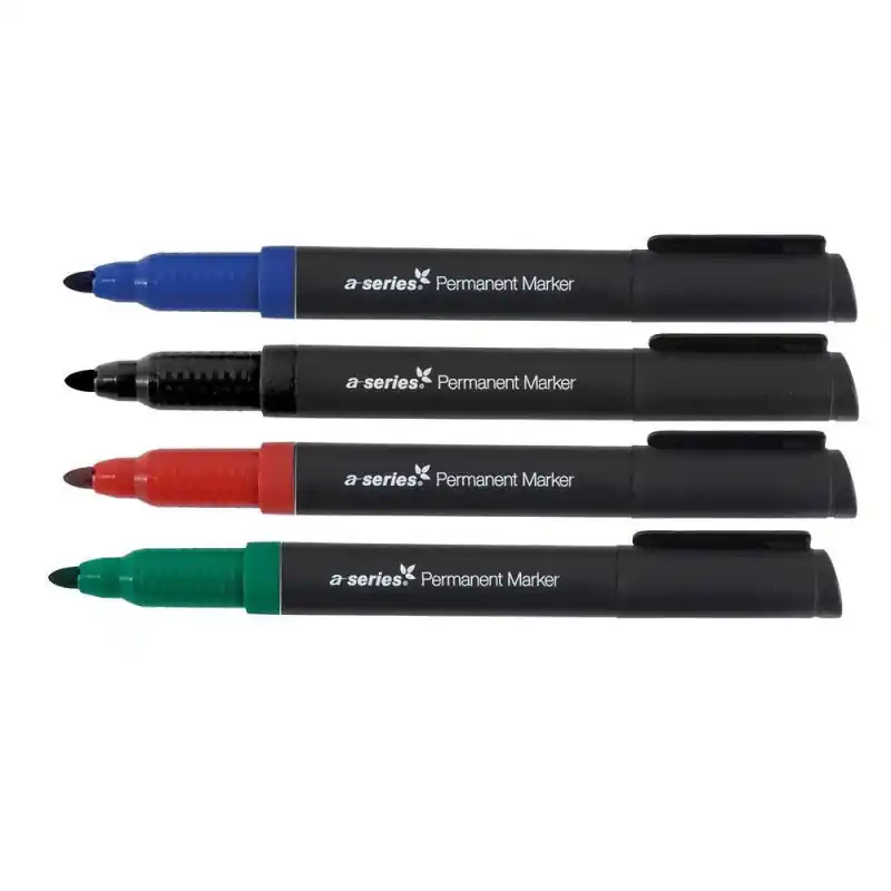 Solo Hoy PACK 4 ROTULADORES PERMANENTE A-SERIES ECO