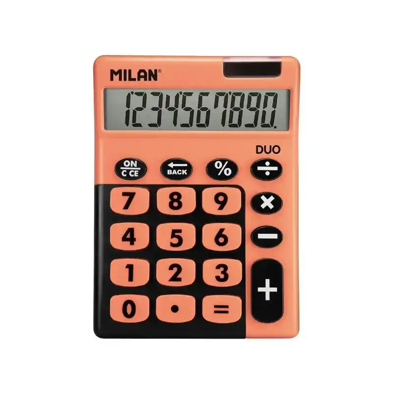 CALCULADORA MILAN DUO 10 DÍGITOS - Naranja Pago Seguro