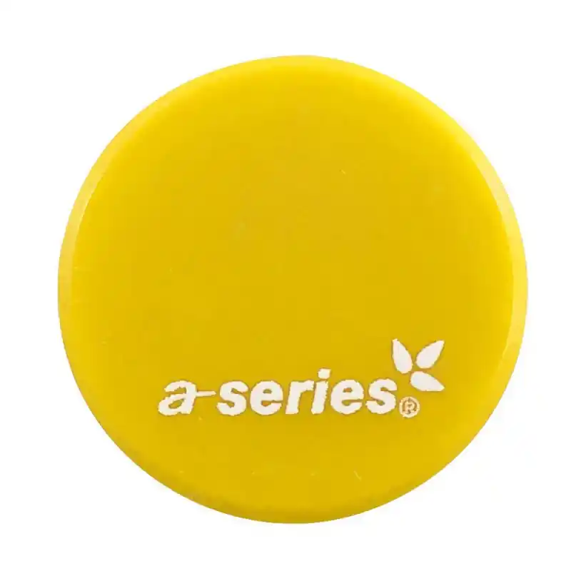 CAJA 10 IMANES A-SERIES 32mm - Amarillo Pedido Al Por Mayor