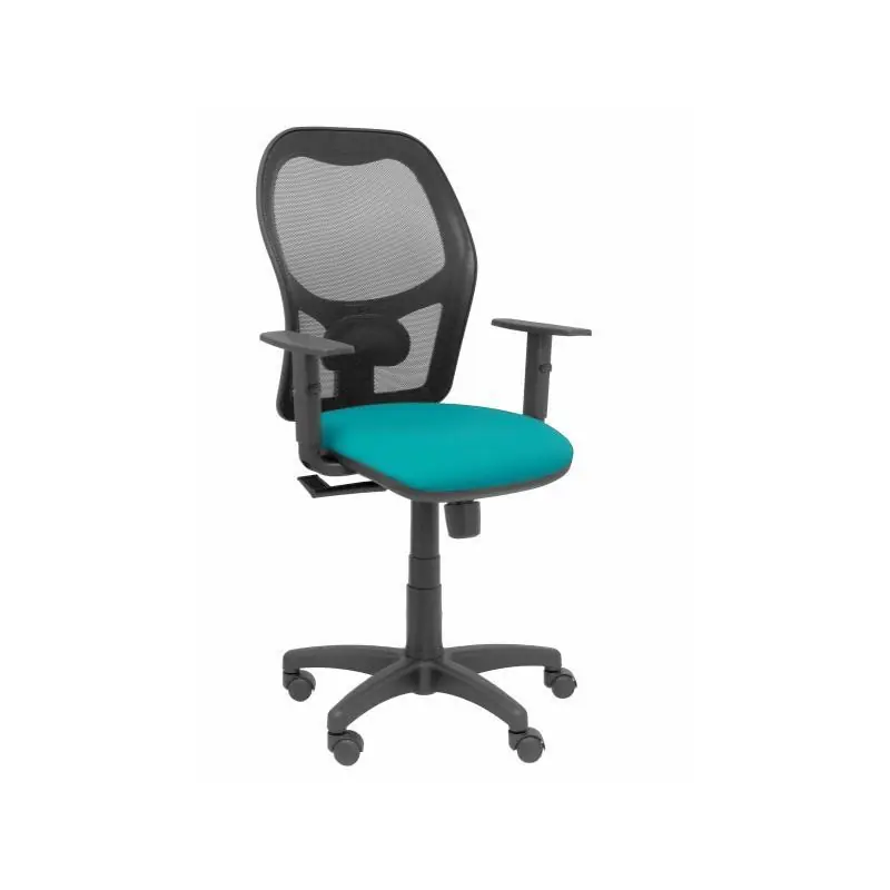 SILLA OPERATIVA ALOCÉN CN BRAZOS REGULABLES - Verde turquesa Hecho A Mano