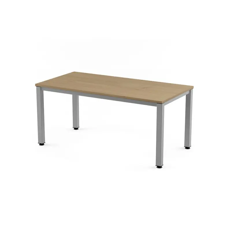 MESA ROCADA "EXECUTIVE" ESTRUCTURA GRIS - Roble Ocasión Especial