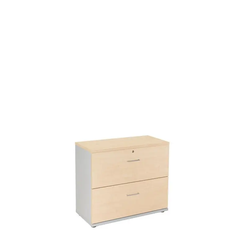 ARMARIO DE MADERA ROCADA CARPETERO ESTRUCTURA GRIS - Marrón haya Garantía De Devolución De Dinero