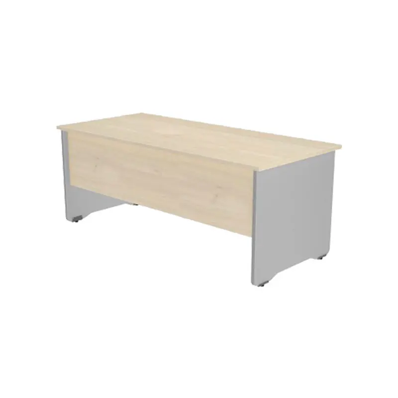 MESA ROCADA SERIE WORK 180x80cm ALUMINIO-HAYA Pago Seguro