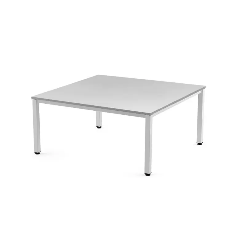 Precio Bajo MESA ROCADA "EXECUTIVE" ESTRUCTURA BLANCA - Gris