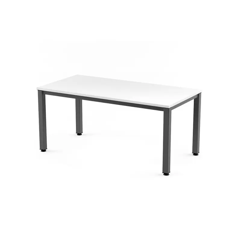 Bestseller MESA ROCADA "EXECUTIVE" ESTRUCTURA ANTRACITA - Blanco