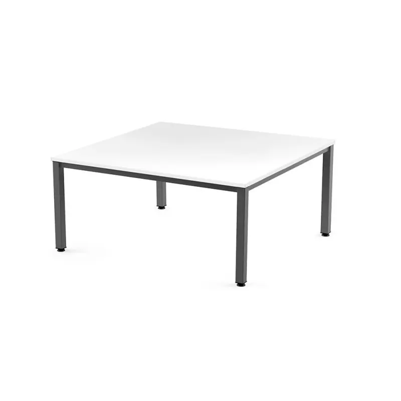 MESA ROCADA "EXECUTIVE" ESTRUCTURA ANTRACITA - Blanco Precio De Oferta