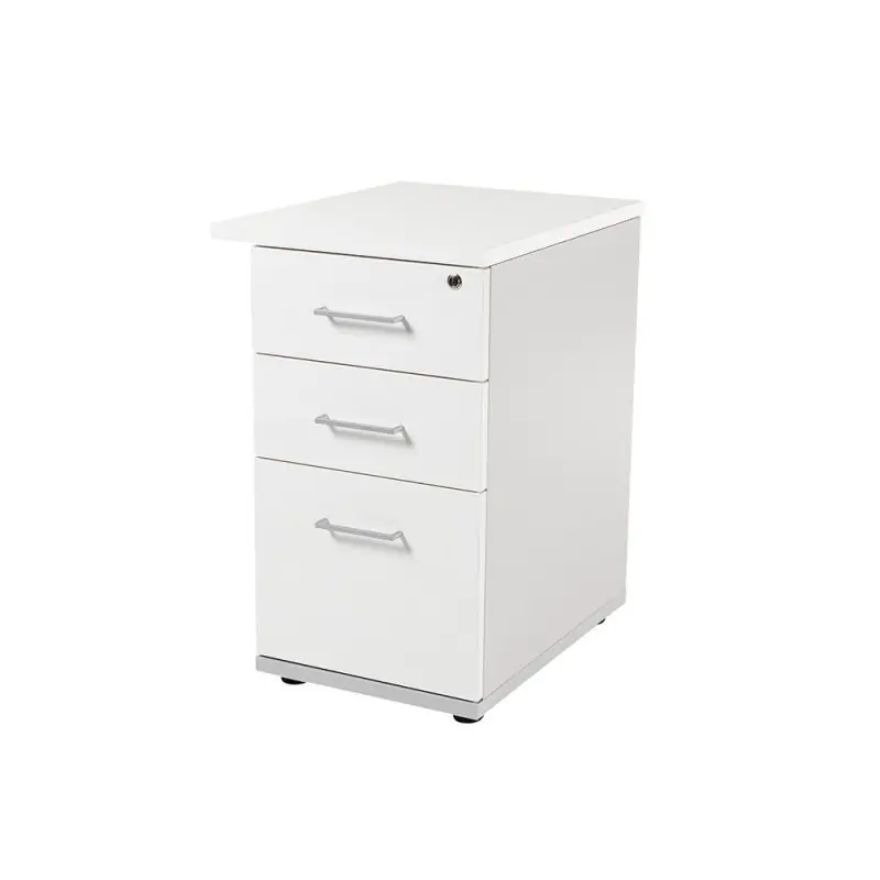 Barato BUCK ROCADA "STORE" 2 CAJONES Y CARPETERO ESTRUCTURA GRIS - Blanco