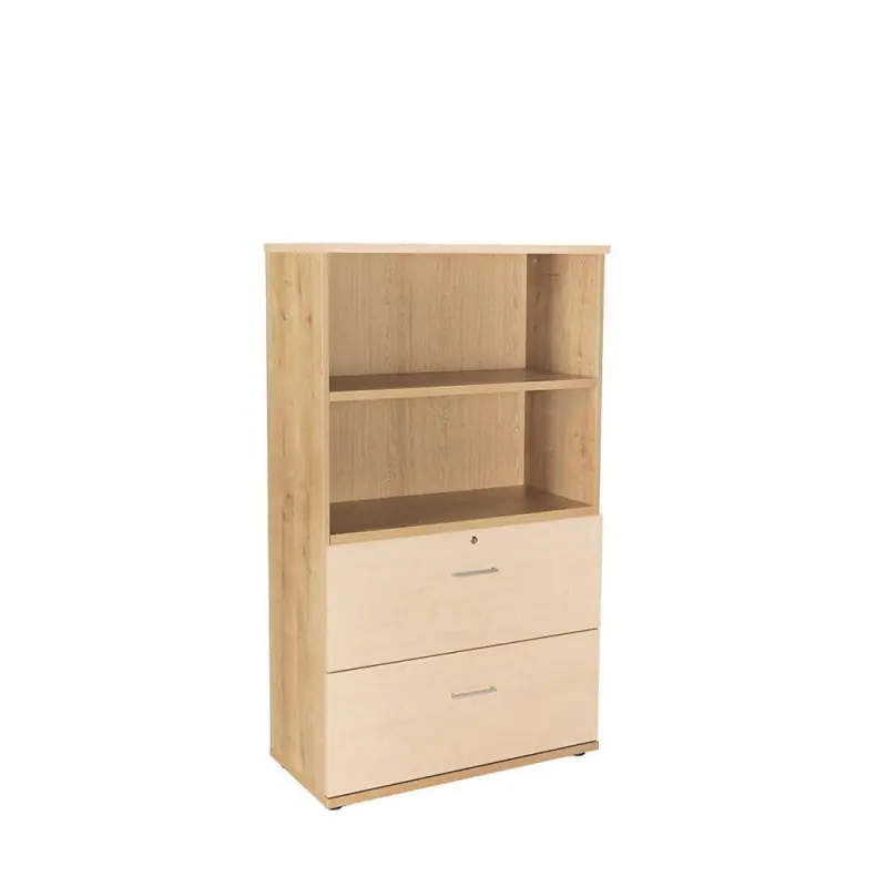 Precio Rebajado ARMARIO DE MADERA ROCADA CARPETERO ESTRUCTURA ROBLE - Marrón haya