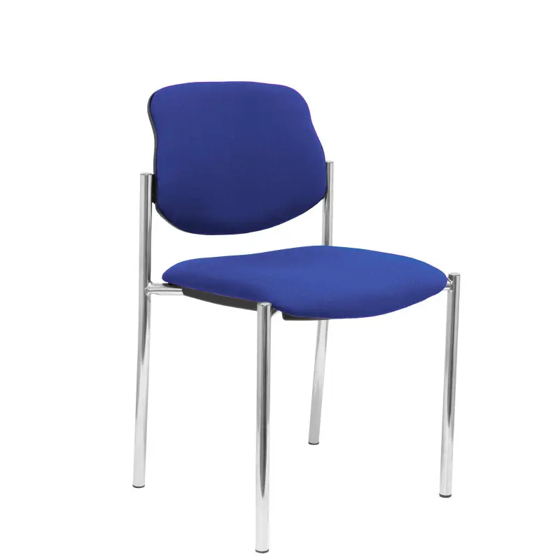 Envío Internacional SILLA CONFIDENTE STYL SIN BRAZOS ESTRUCTURA CROMADA - Azul