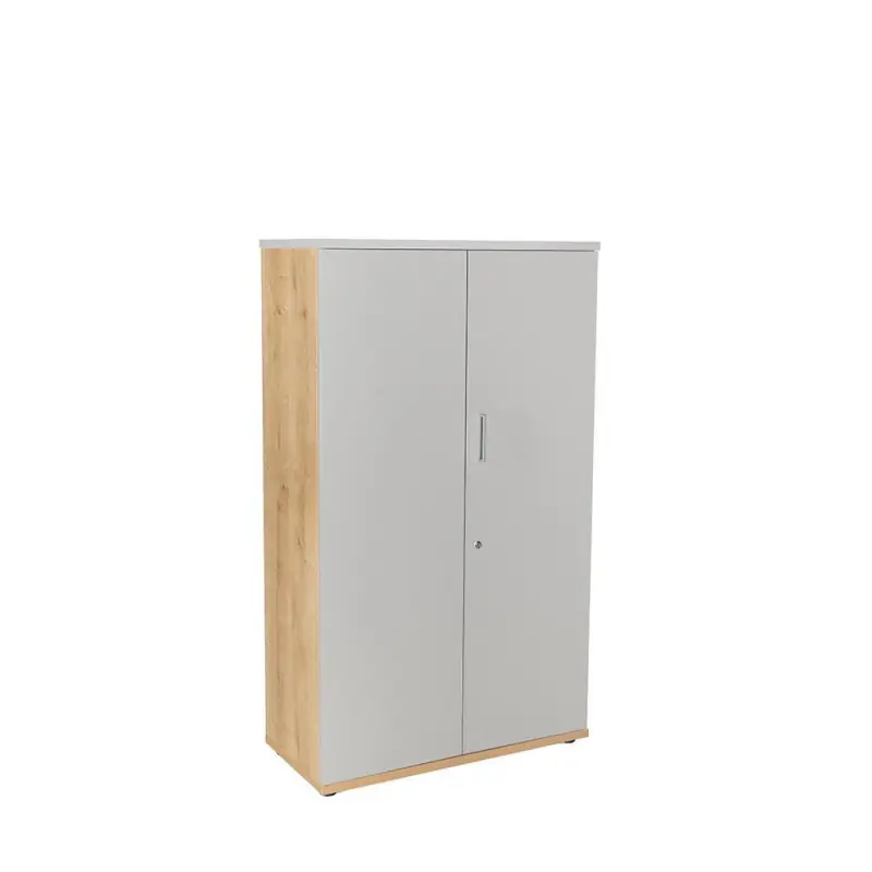 ARMARIO DE MADERA ROCADA ESTRUCTURA ROBLE - Gris Alta Calidad