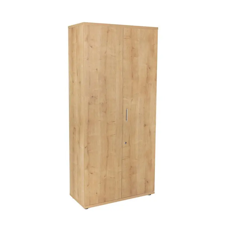 ARMARIO DE MADERA ROCADA ESTRUCTURA ROBLE - Blanco Precio De Oferta