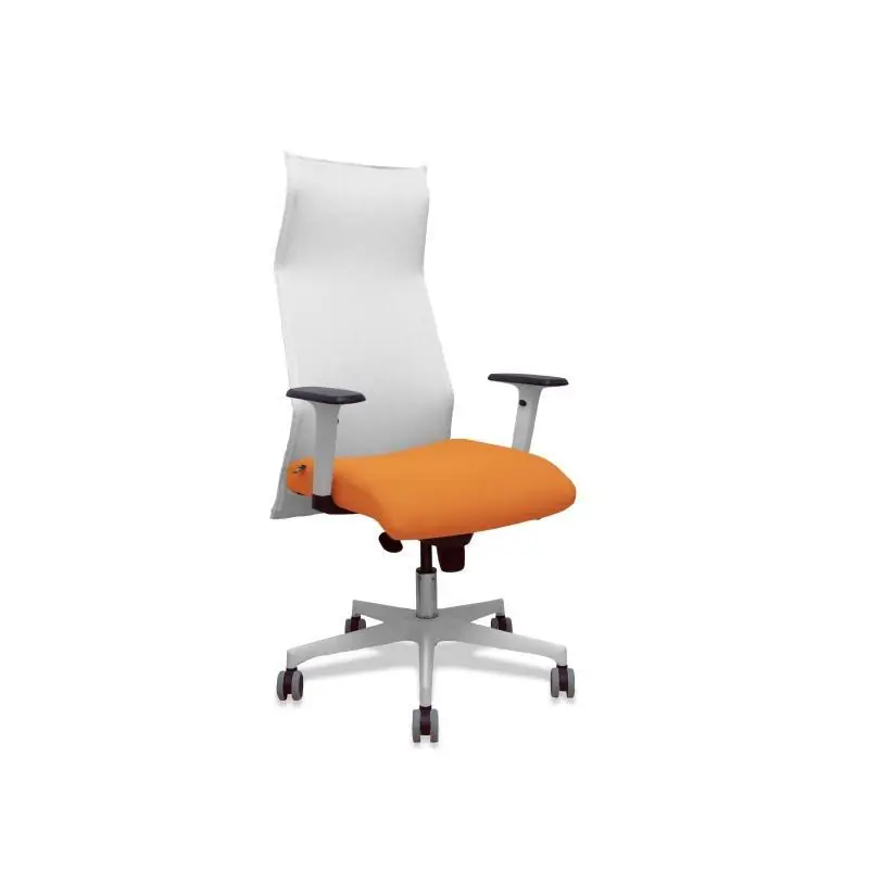 Favorito De Clientes SILLÓN DE DIRECCIÓN SAHUCO BLANCO - Naranja