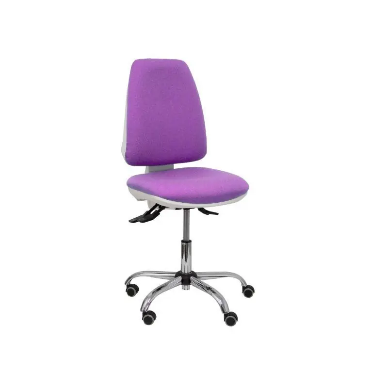 Nuevo Modelo SILLA OPERATIVA ELCHE ASINCRO BALI Y RUEDAS PARQUE - Lila