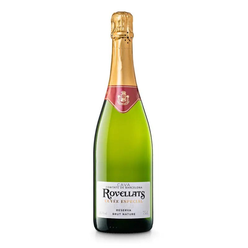BOTELLA CAVA BRUT NATURE "ROVELLATS RESERVA CUVÉE ESPECIAL" 75cl De Moda