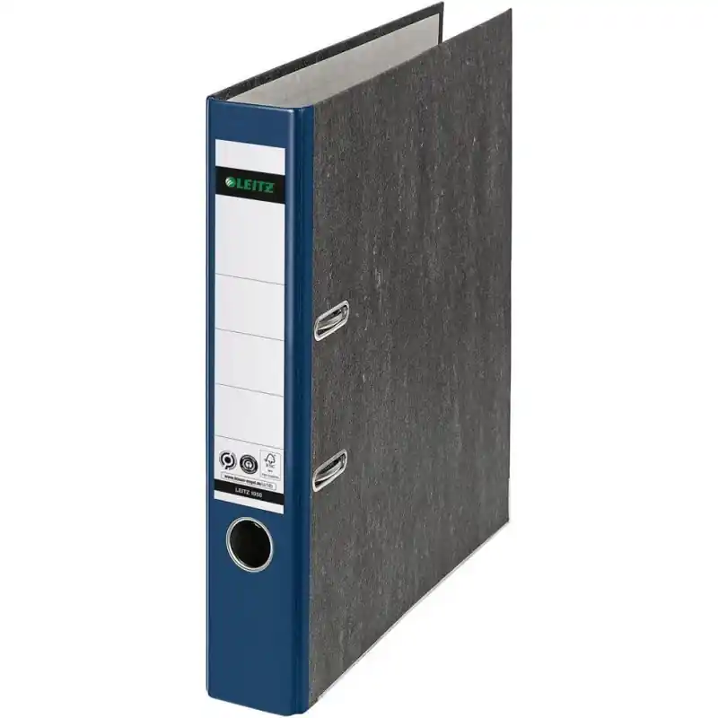 A Buen Precio ARCHIVADOR DE PALANCA LEITZ CO2 NEUTRAL A4 52mm - Azul