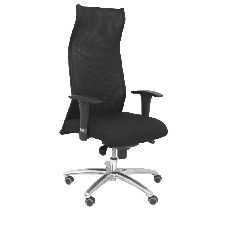 SILLÓN DE DIRECCIÓN ALBACTE MALLA XL - Negro Artesanal
