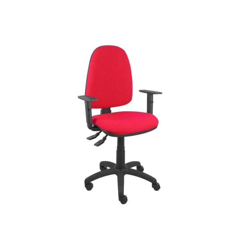 SILLA OPERATIVA AYNA S CON BRAZOS REGULABLES - Rojo Premium