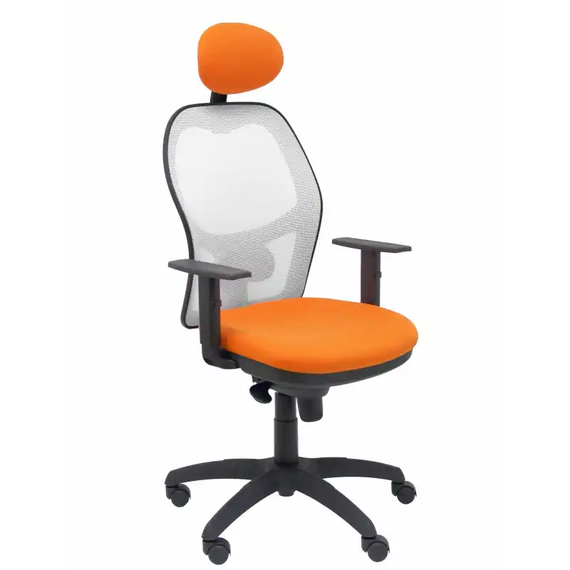 Favorito De Clientes SILLA JORQUERA BALI CON CABECERO MALLA BLANCA - Naranja