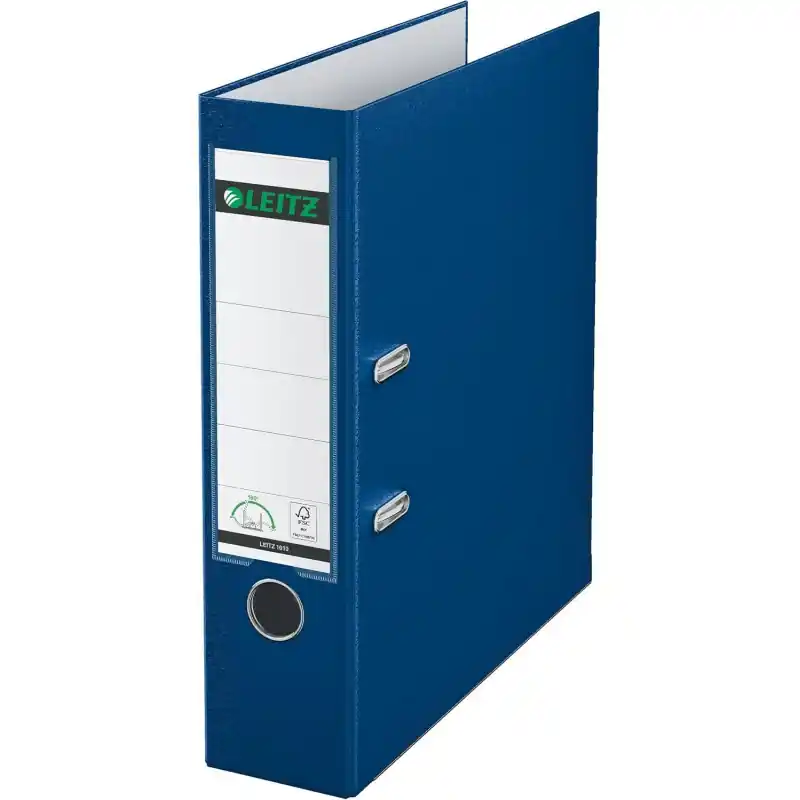 ARCHIVADOR DE PALANCA LEITZ 180º 80mm - Azul Ocasión Especial