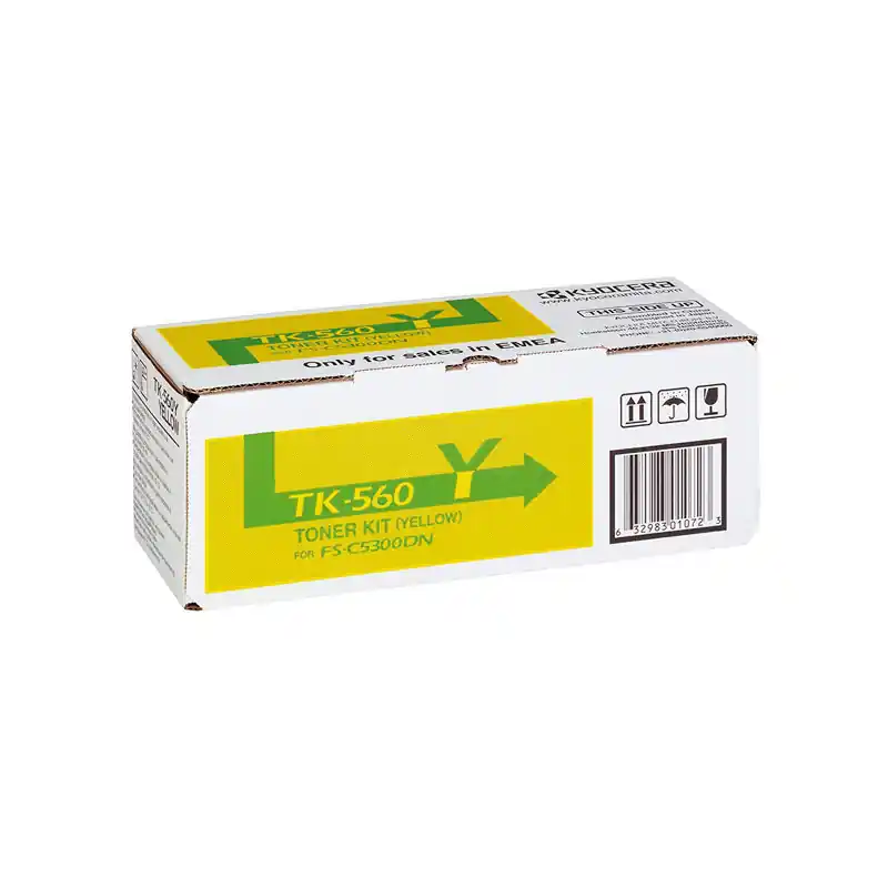 TÓNER ORIGINAL KYOCERA TK560 - Amarillo Ordena Ya