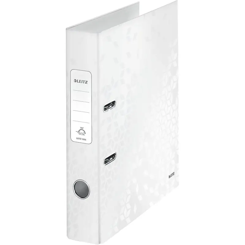 ARCHIVADOR DE PALANCA LEITZ WOW 50mm - Blanco Pedido Al Por Mayor