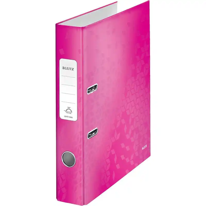 ARCHIVADOR DE PALANCA LEITZ WOW 50mm - Fucsia Barato