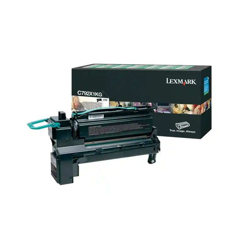 TÓNER ORIGINAL LEXMARK C792 ALTA CAPACIDAD - Negro Exclusivo