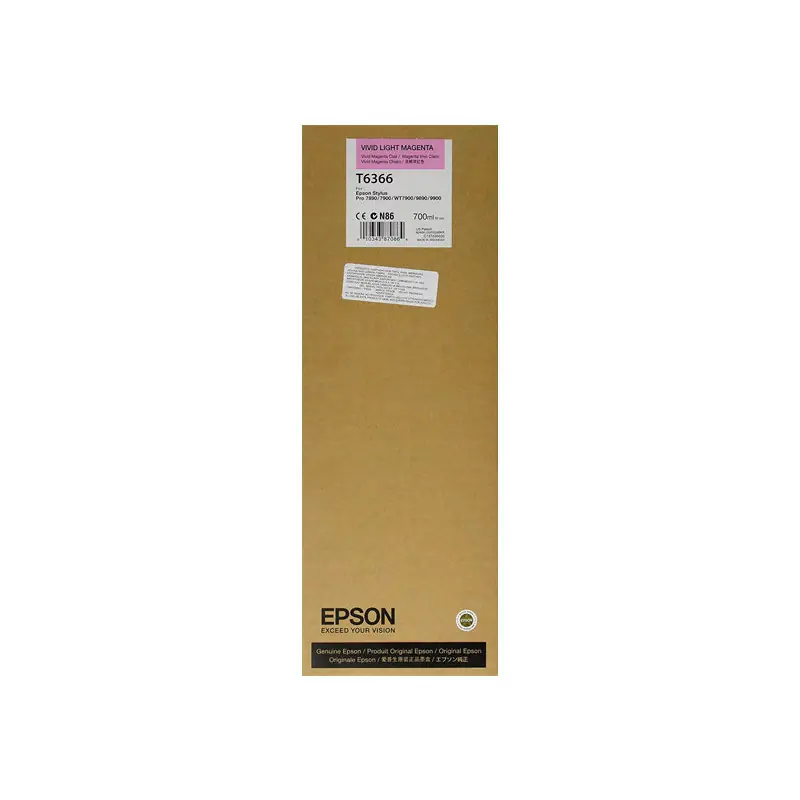 Disponible Ahora INKJET ORIGINAL EPSON C13T636 - Magenta claro