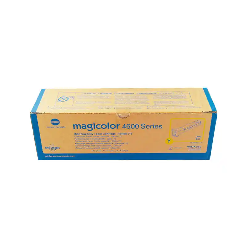 TÓNER ORIGINAL KONICA MINOLTA MAGICOLOR 4600 SERIES - Amarillo Precio Bajo