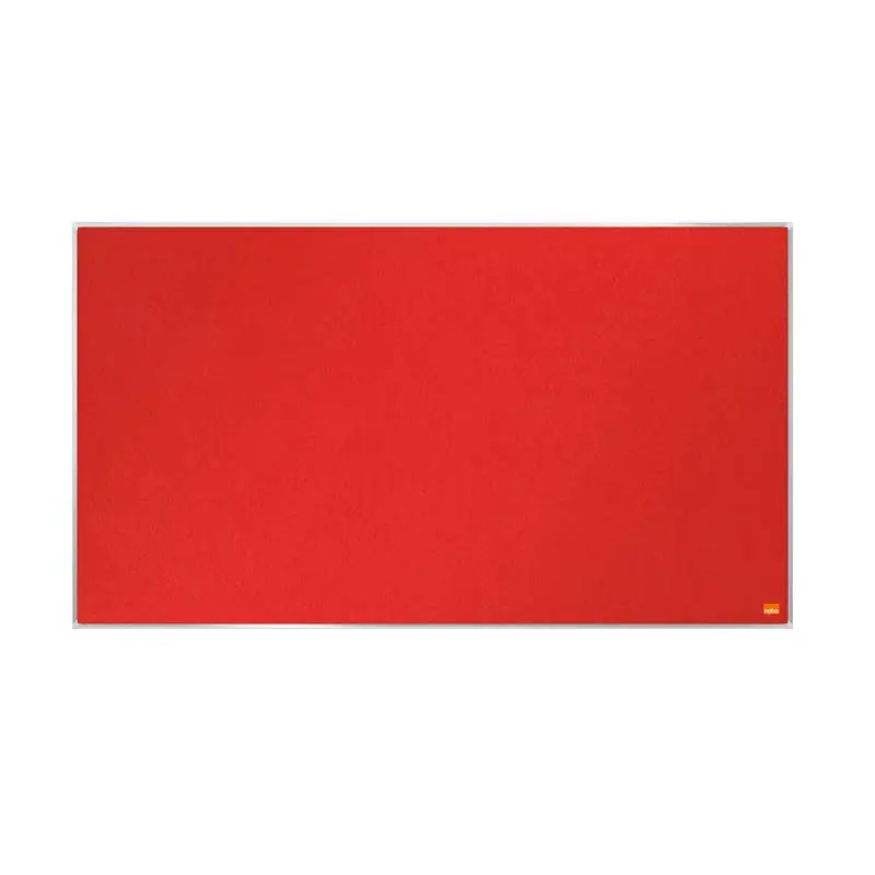 TABLERO DE FIELTRO NOBO PANORÁMICO 40" 90x51cm - Rojo Oferta Especial