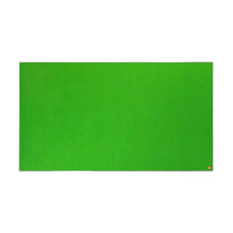 TABLERO DE FIELTRO NOBO PANORÁMICO 122x69cm "IMPRESSION PRO" - Verde Stock Limitado