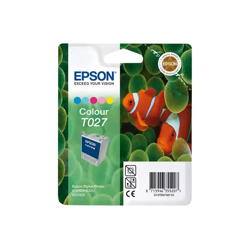 INKJET ORIGINAL EPSON T027 Devolución Gratuita