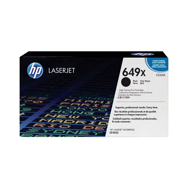 CARTUCHO DE TÓNER ORIGINAL LASERJET HP 649X DE ALTA CAPACIDAD Precio De Oferta