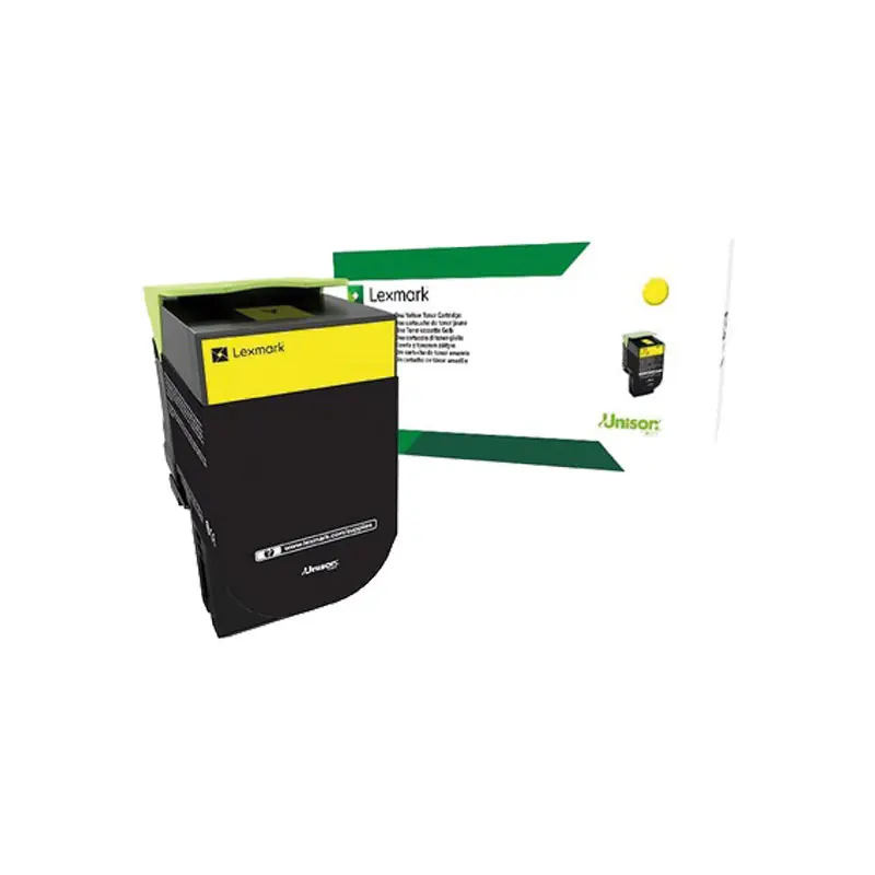 TÓNER ORIGINAL LEXMARK 802S - Amarillo Precio Bajo